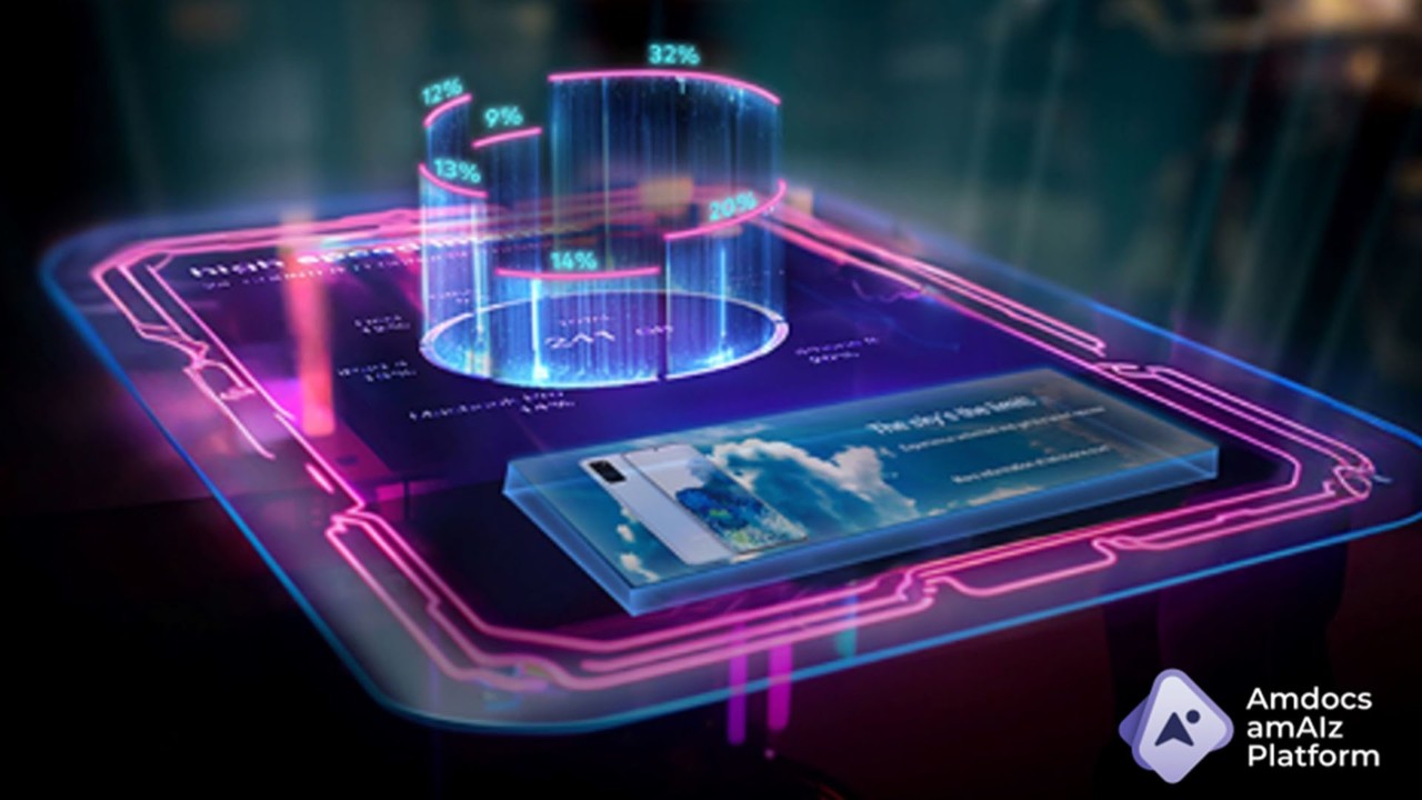 An image representing Amdocs enhanced customer experience using generative AI