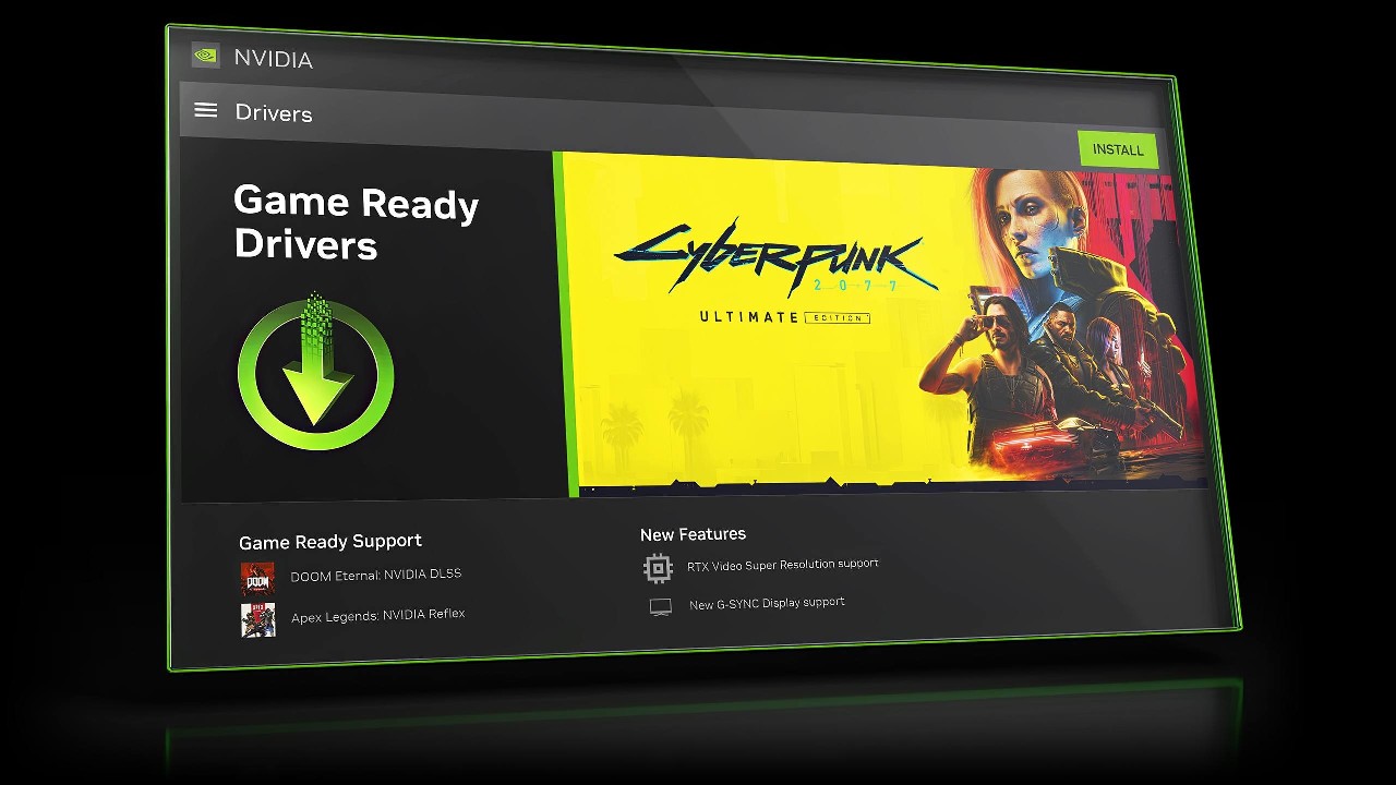 NVIDIA Game Ready 驱动程序