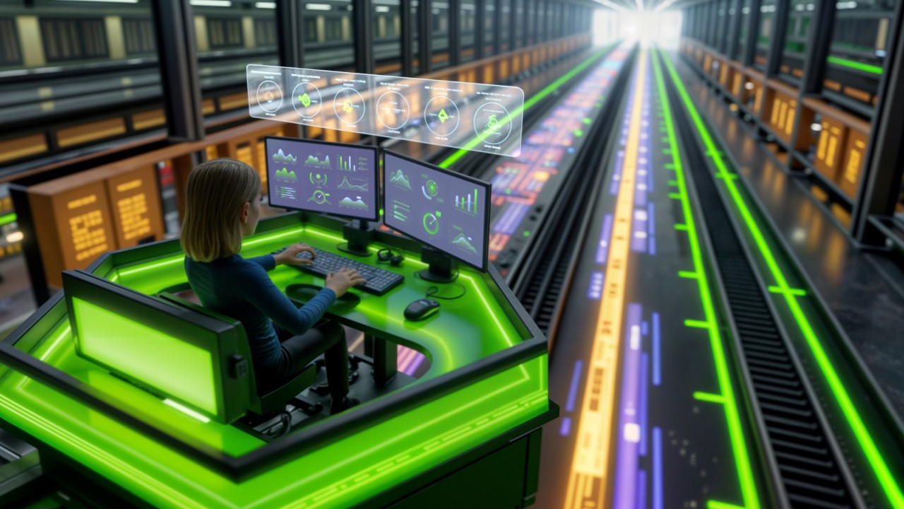 借助 NVIDIA Mission Control 实现 AI 工厂自动化
