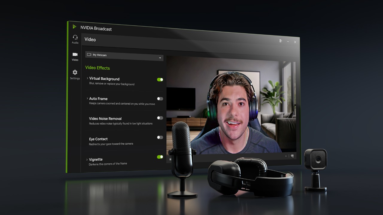 NVIDIA Broadcast 应用程序