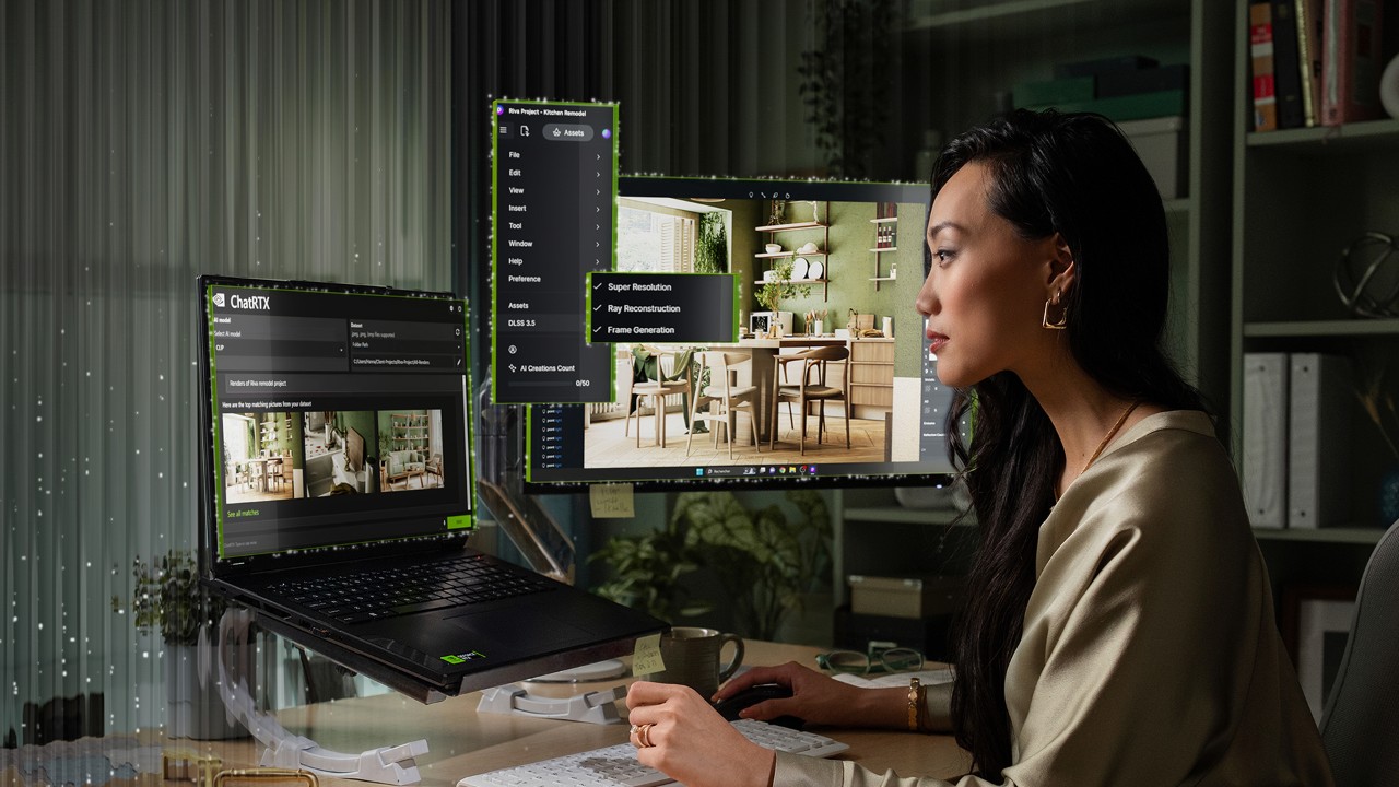 NVIDIA 构建世界的 AI 和你的 AI PC